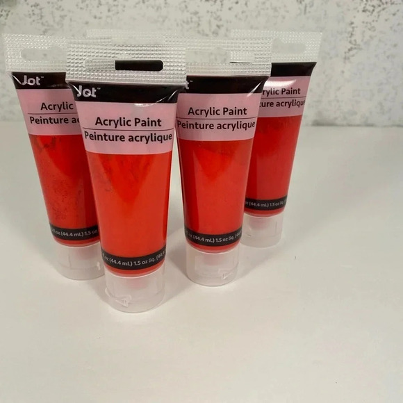 Jot Red Acrylic Paint Set - Picture 4 of 6